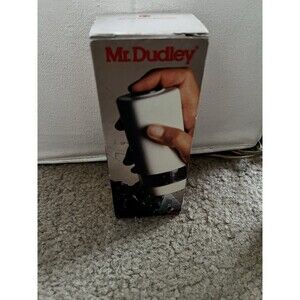 New In Box Mr Dudley Battery Operated Illuminated Black Peppermill Grinder